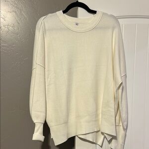 Cozy Cream Knit Sweater